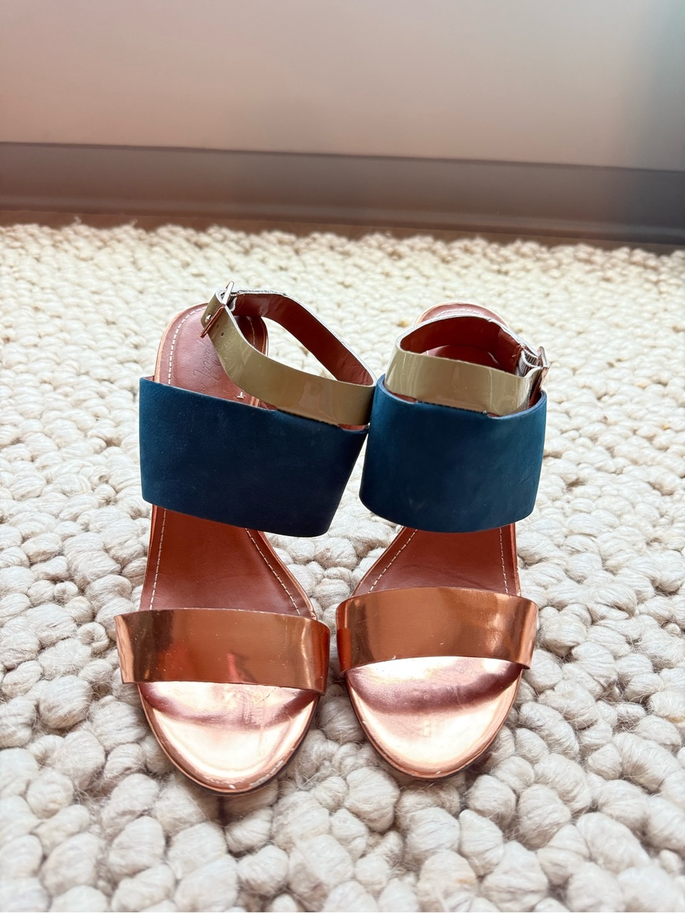 Elizabeth and James - block heels - size 10
